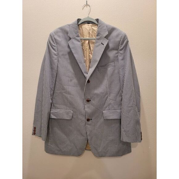 Orvis Men's Plaid Blazer Size 42L - Picture 1 of 9